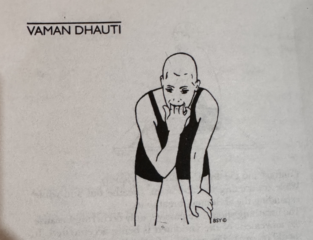 vaman dhauti